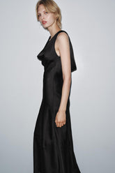 ZW COLLECTION SATIN LONG DRESS