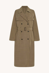 Rhydian Coat in Wool and Silk