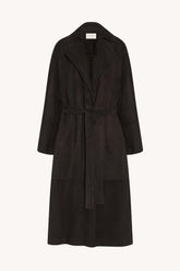 Solana Coat in Suede