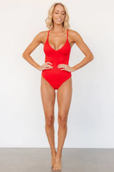 Mykonos One Piece | Red