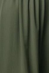 Fabric Swatch - Colette Chiffon | Dark Sage