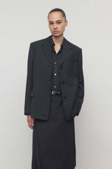Faelan Jacket in Viscose and Silk