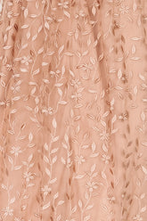 Fabric Swatch - Marseille Embossed | Nude Rose