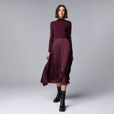 Women's Simply Vera Vera Wang Pleated Midi Dress