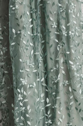 Fabric Swatch - Marseille Embossed | Eucalyptus