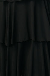 Fabric Swatch - Montaigne Chiffon | Black