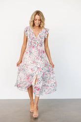 Florencia Dress | Blush + Sage