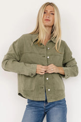Finn Lightweight Jacket | Olive