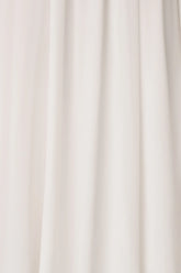 Fabric Swatch - Olivia Chiffon | White