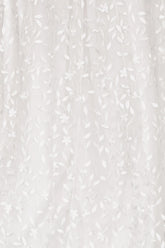 Fabric Swatch - Marseille Embossed | White