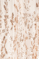 Fabric Swatch - Destiny Sequin | Rose Gold