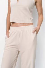 Kellen Tank + Jogger Set | Natural