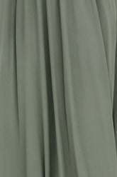 Fabric Swatch - Birdie Chiffon | Dark Sage