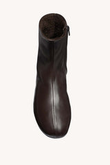 Stella Boot in Leather and Shearling