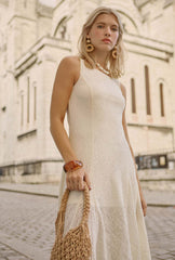 Gwynne Knit Dress - Ivory