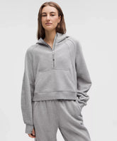 Scuba Oversized Half-Zip Hoodie