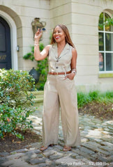 Mitzi Jumpsuit - Camel