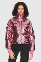 Puff-O® O-Lab Disco Sequin Down Jacket