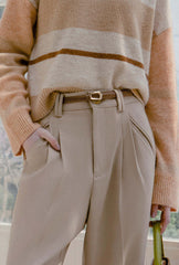 Leather Belt - Cognac