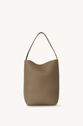 Medium N/S Park Tote Bag in Leather