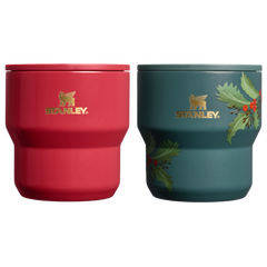 The Cheers & Cheer Stay-Hot Stacking Cup 2-Piece Set | 10 OZ