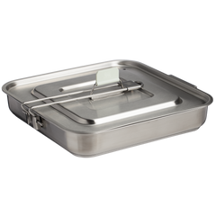 The Wildfare Pro Square Pan Cookset 5-piece set | 2 QT