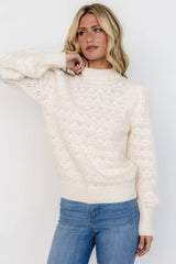 Grayson Sweater | Cream