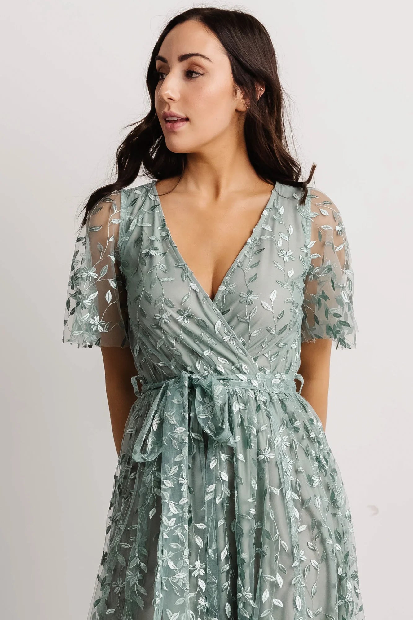 Fabric Swatch - Marseille Embossed | Eucalyptus