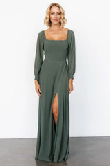 Giselle Maxi Dress | Dark Sage