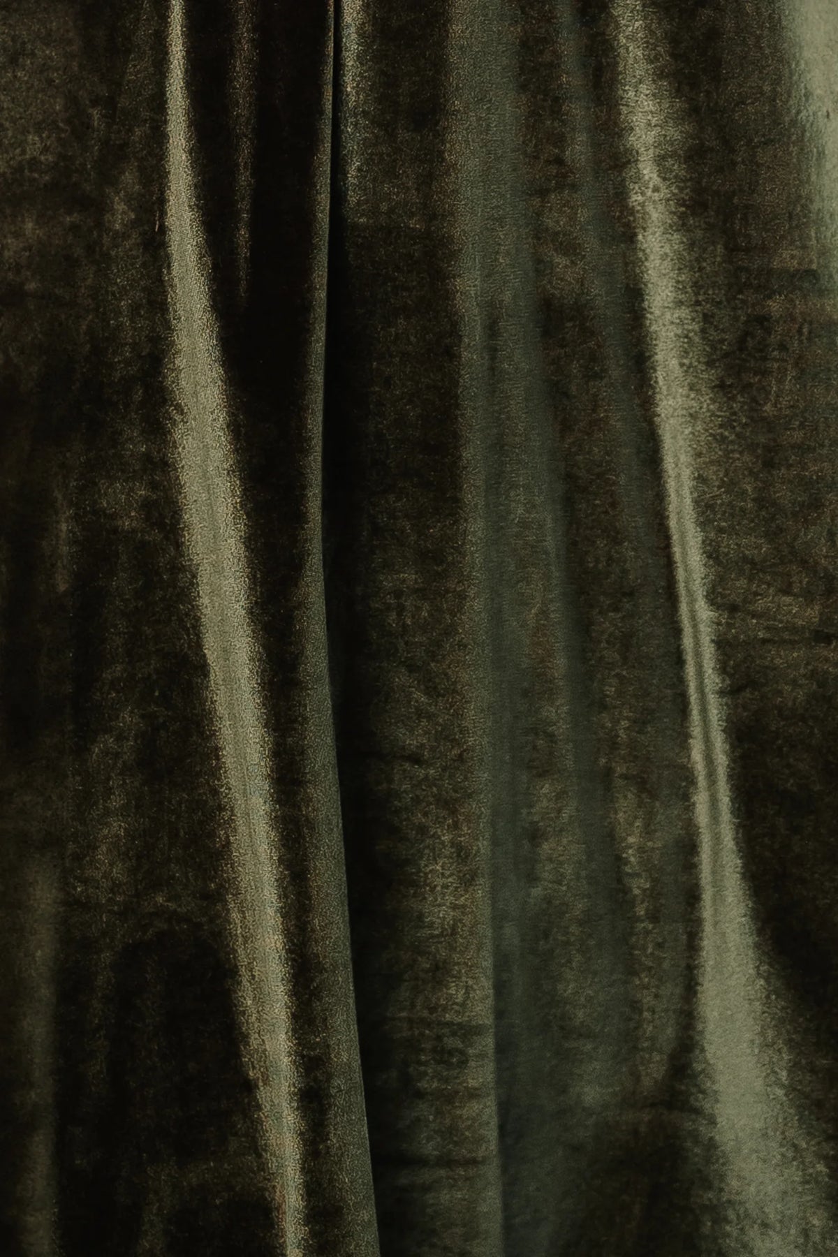 Fabric Swatch - Katelyn Velvet | Dark Olive