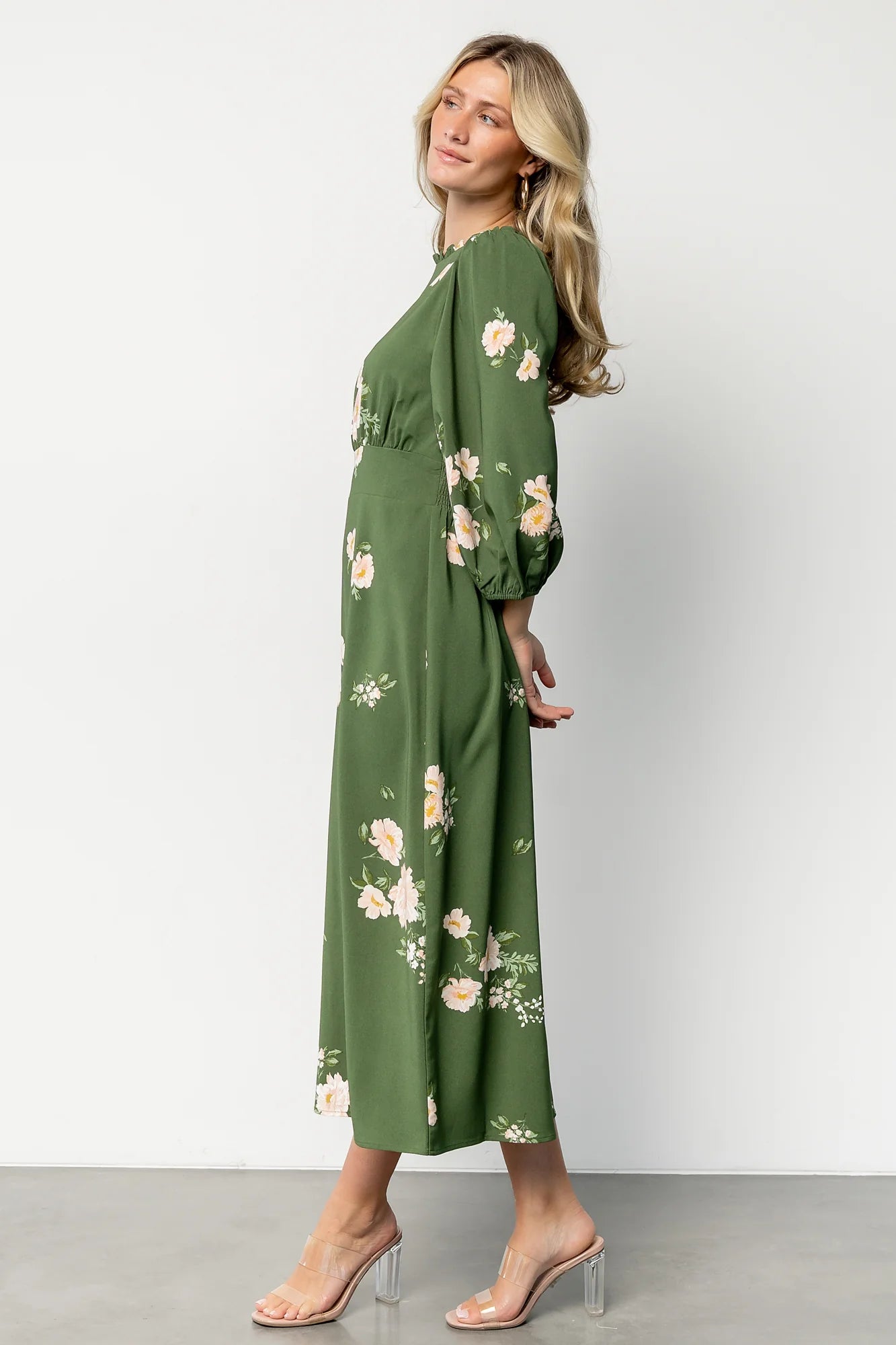 Karalie Maxi Dress | Green Floral