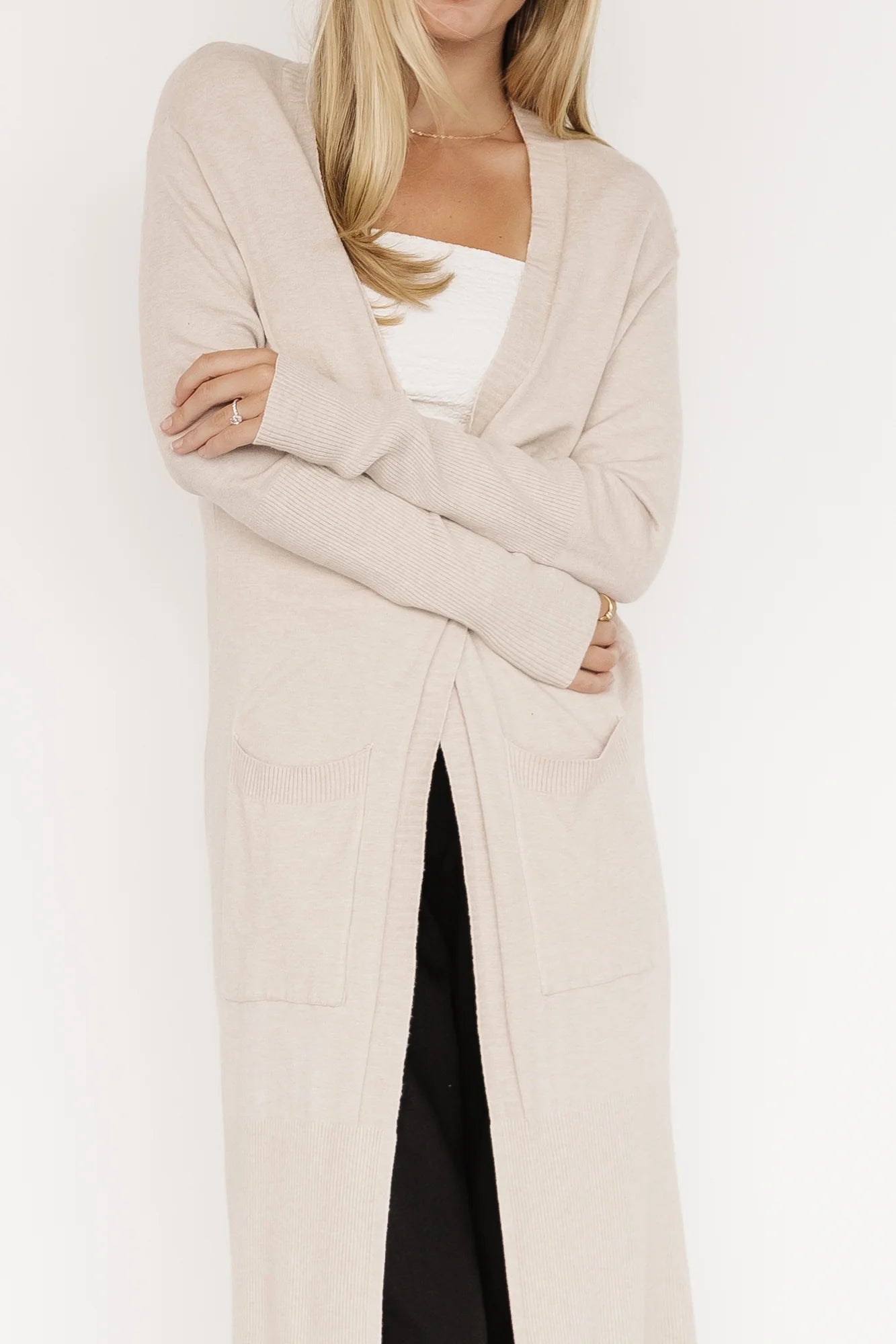 Adrienne Duster Cardigan | Natural