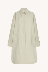 Pluma Coat in Cotton and Cashmere