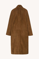 Serenis Coat in Suede