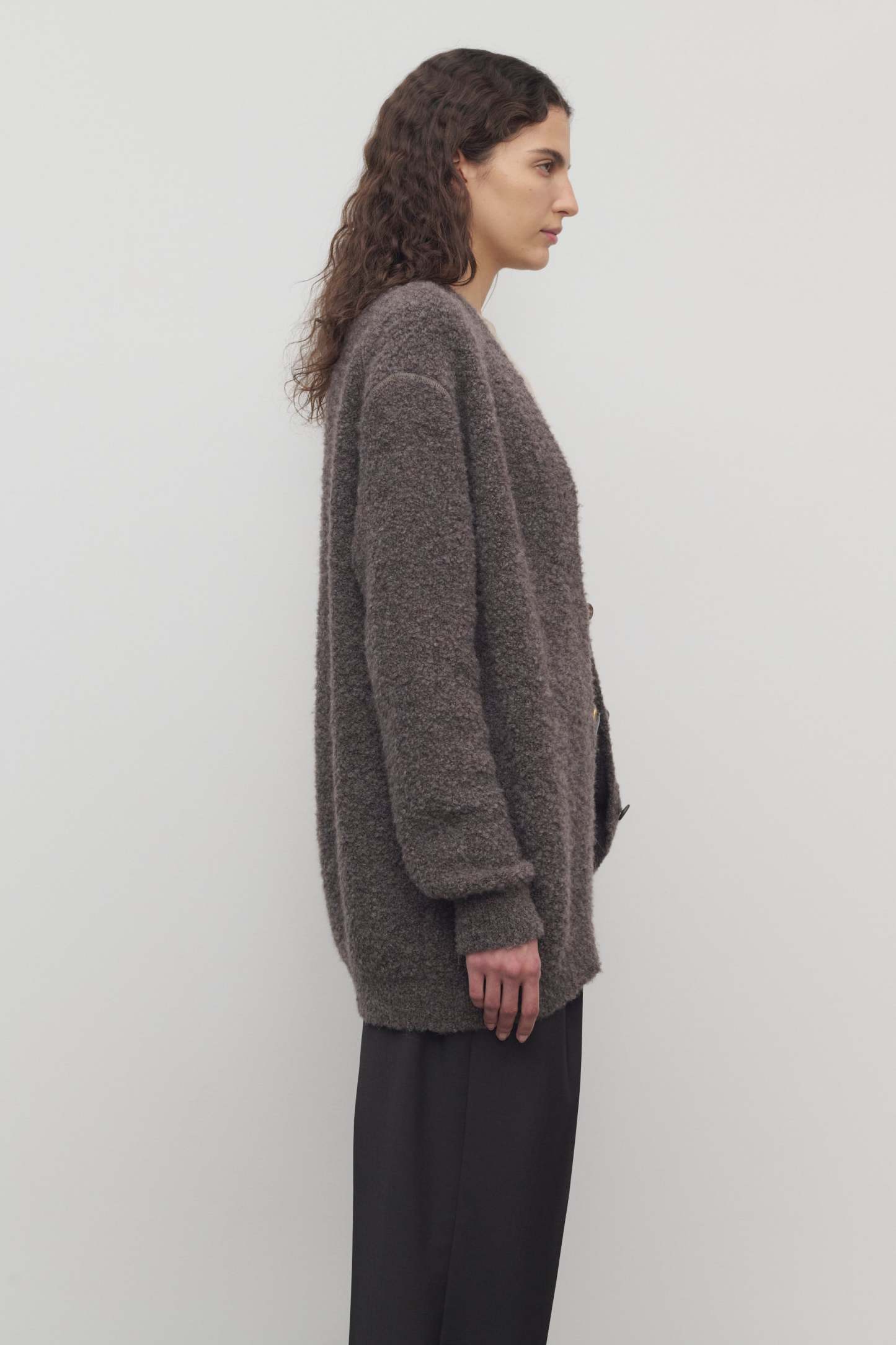Laleh Cardigan in Cashmere, Alpaca and Silk