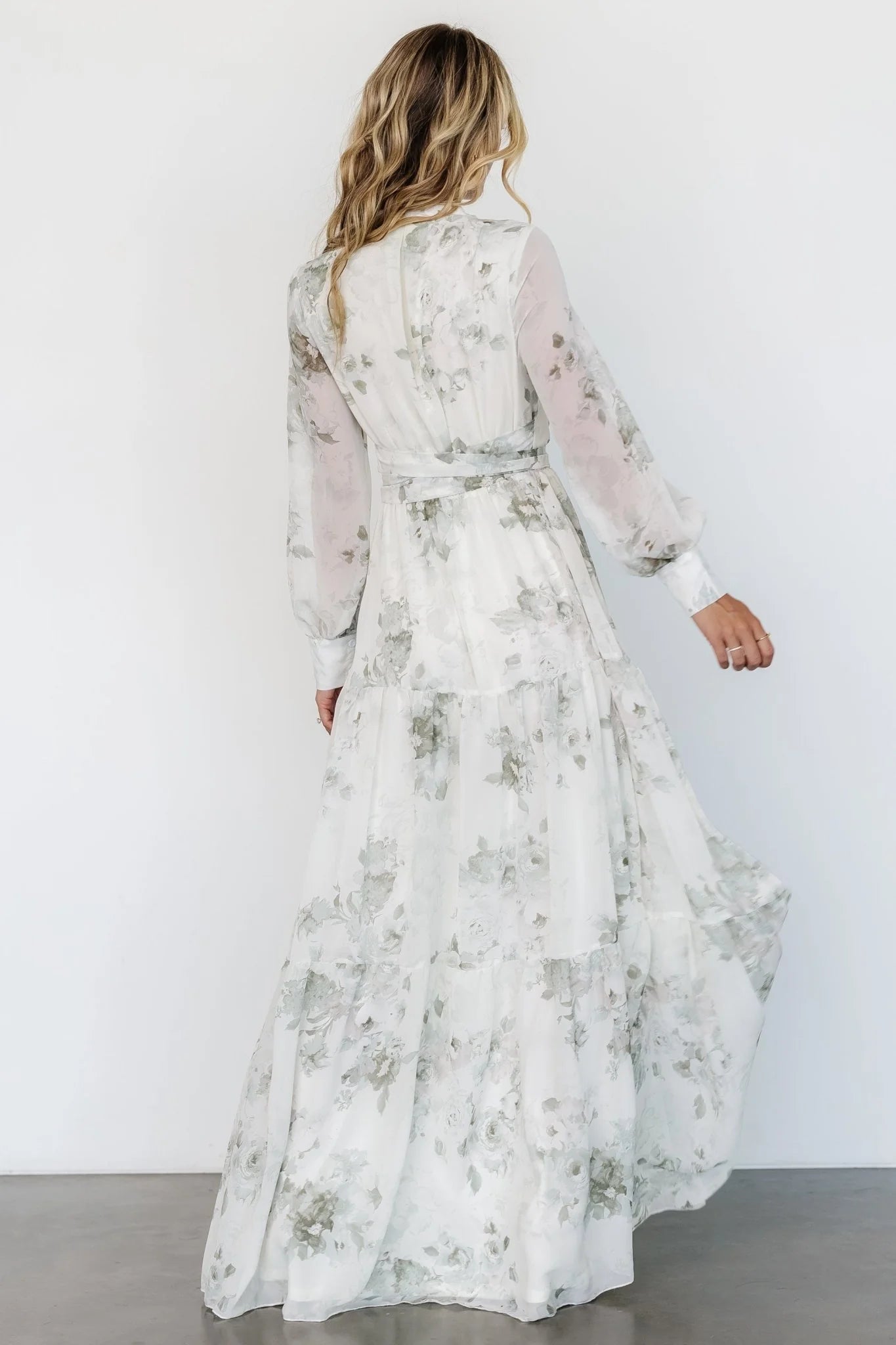 Lizette Maxi Dress | Sage Print