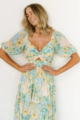 Maya Maxi Dress | Garden Multi