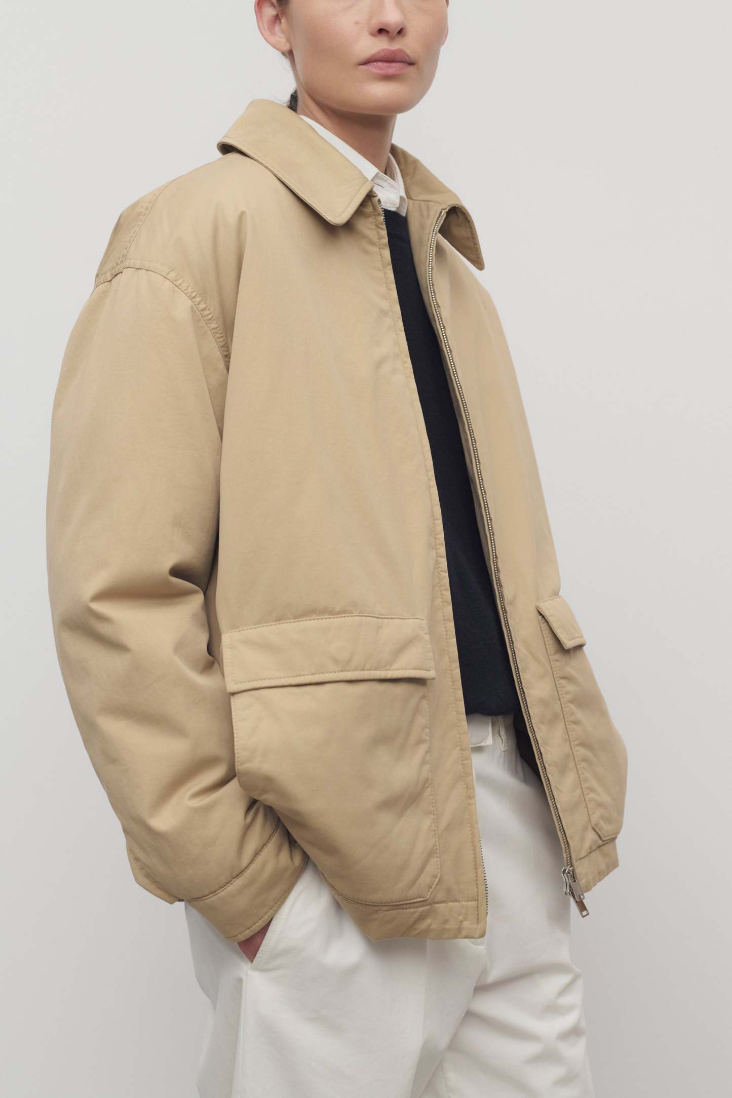 Aurelius Jacket in Cotton and Cashmere