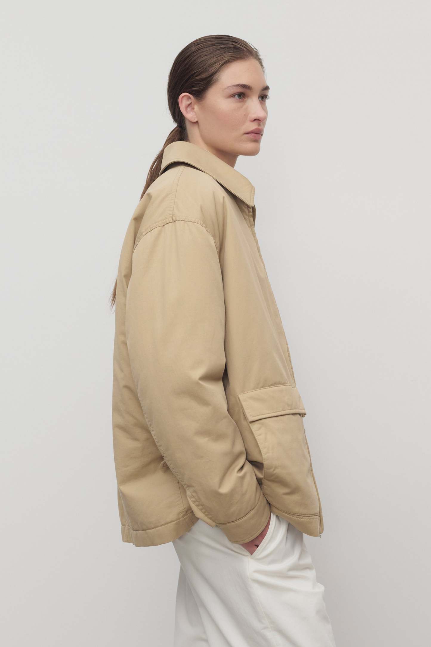 Aurelius Jacket in Cotton and Cashmere