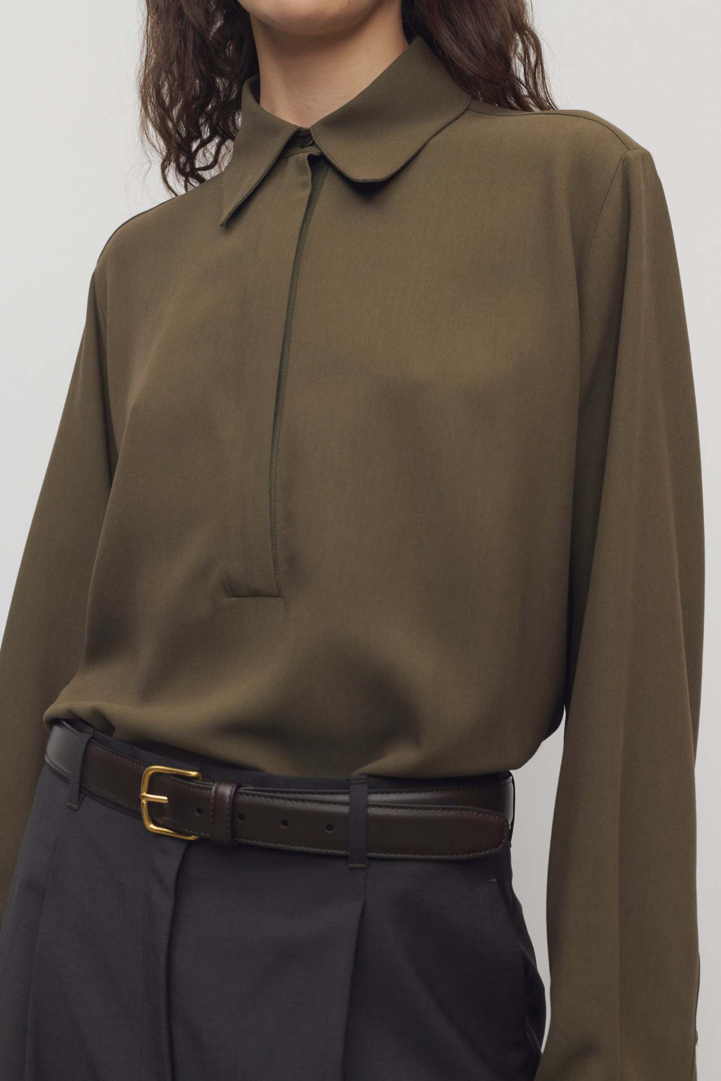 Jana Shirt in Viscose and Silk