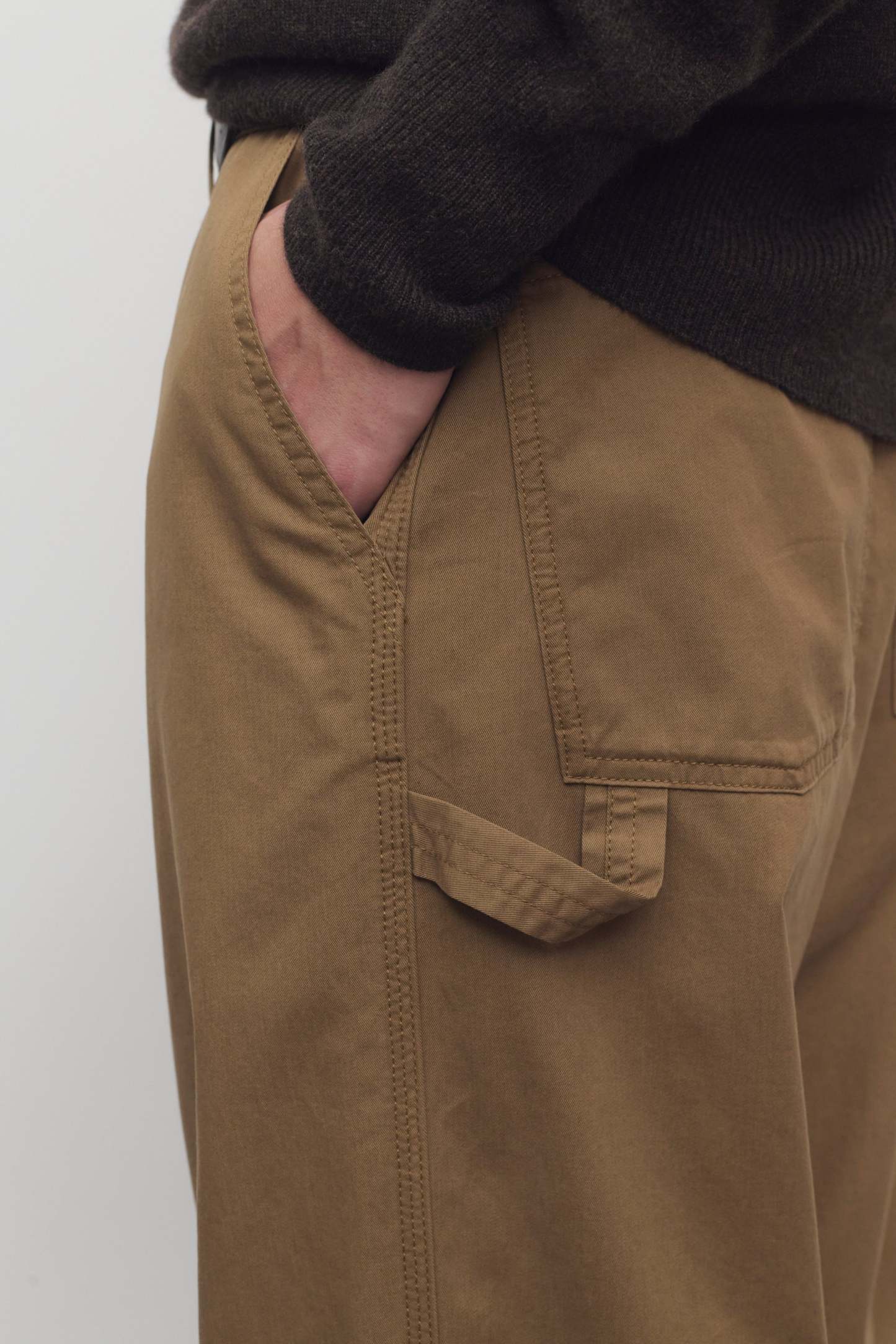 Sharka Pant in Cotton and Cashmere