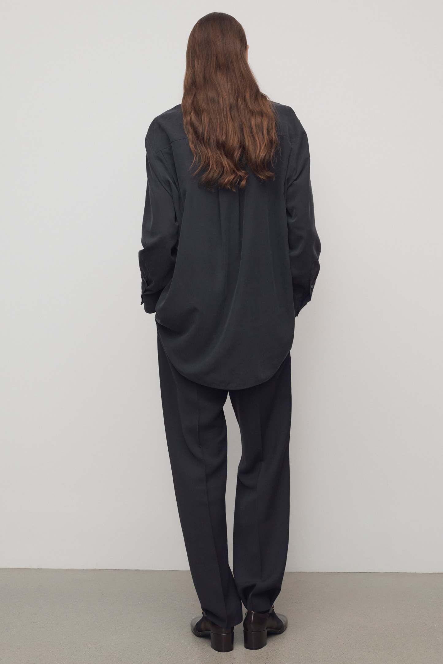 Relian Pant in Viscose and Silk