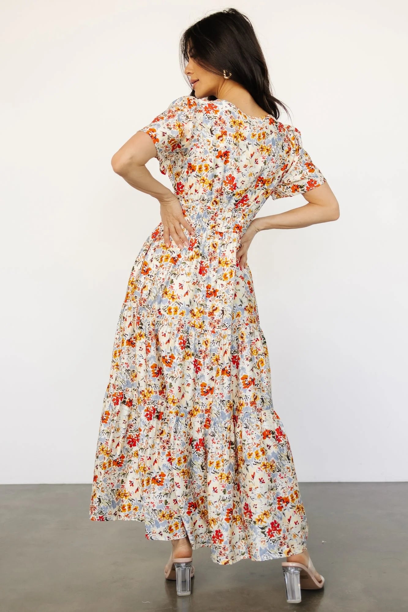 Claudia Maxi Dress | Multi Floral