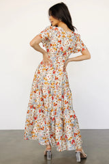 Claudia Maxi Dress | Multi Floral