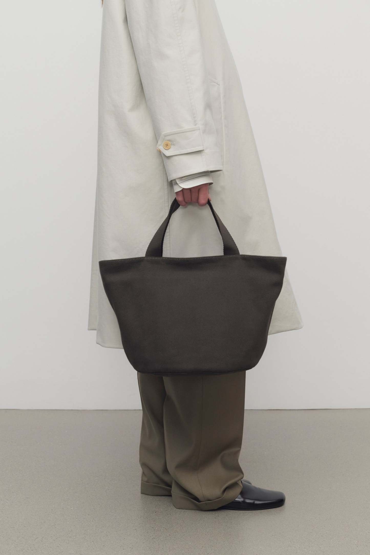 Sisal Tote Bag in Cotton Canvas