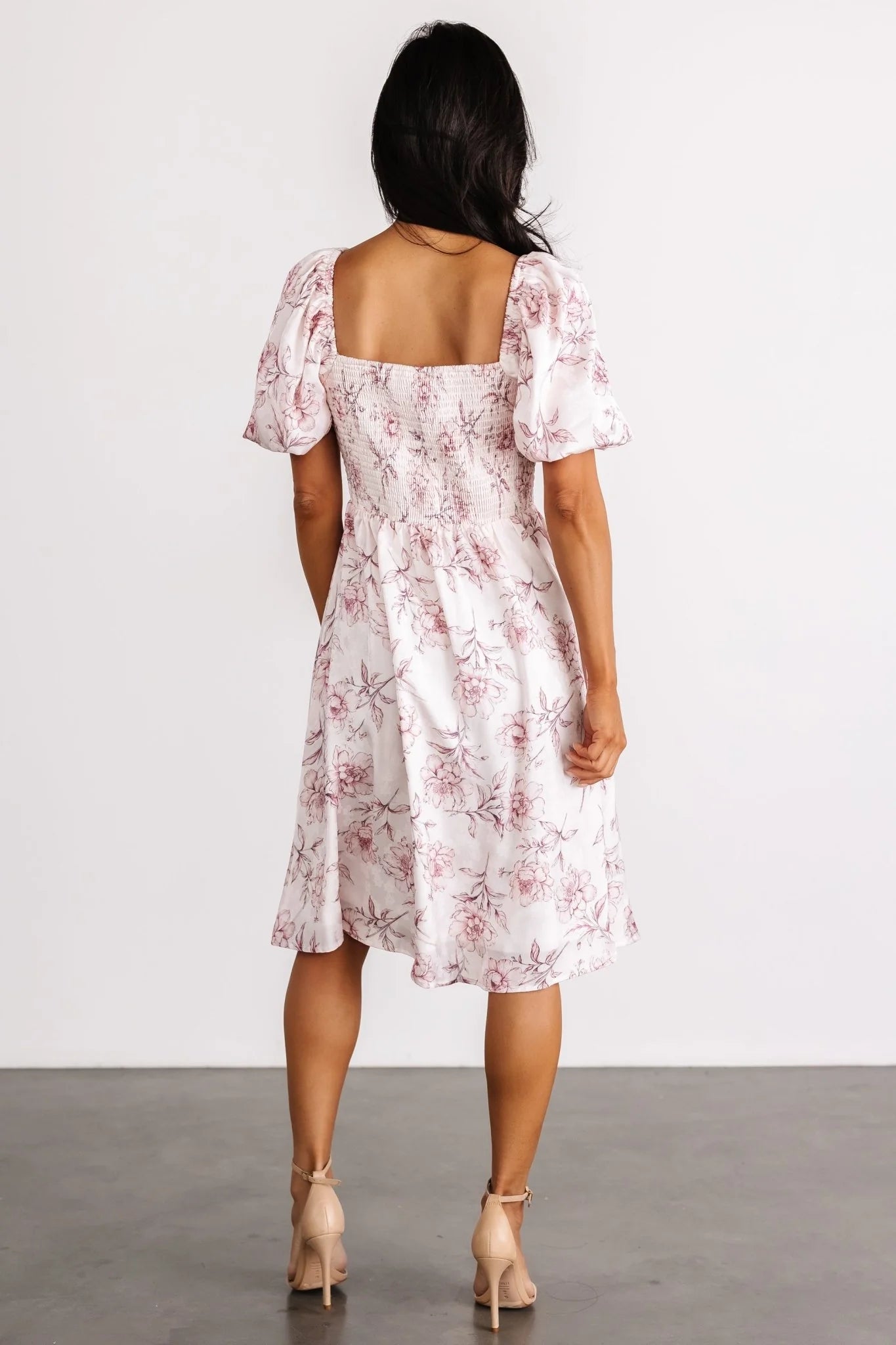 Sonnet Short Dress | Blush Floral