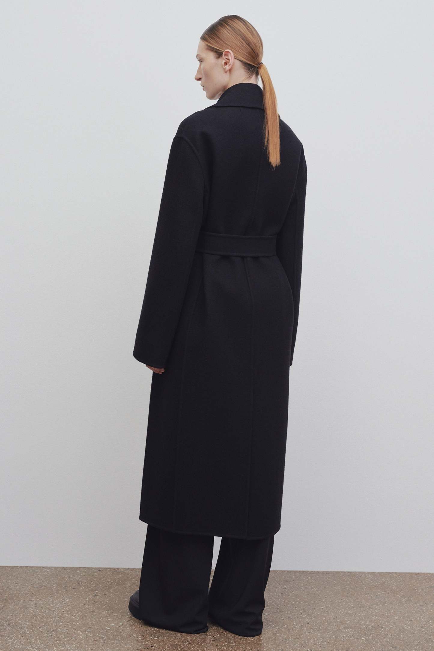 Malika Coat in Wool and Cashmere