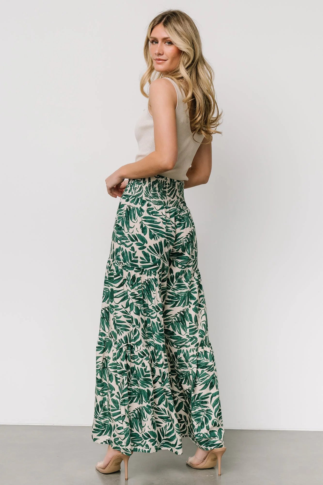 Monterey Pants | Green Print