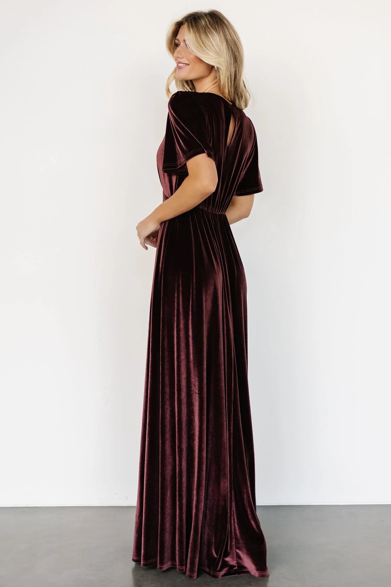 Vivian Velvet Maxi Dress | Clove