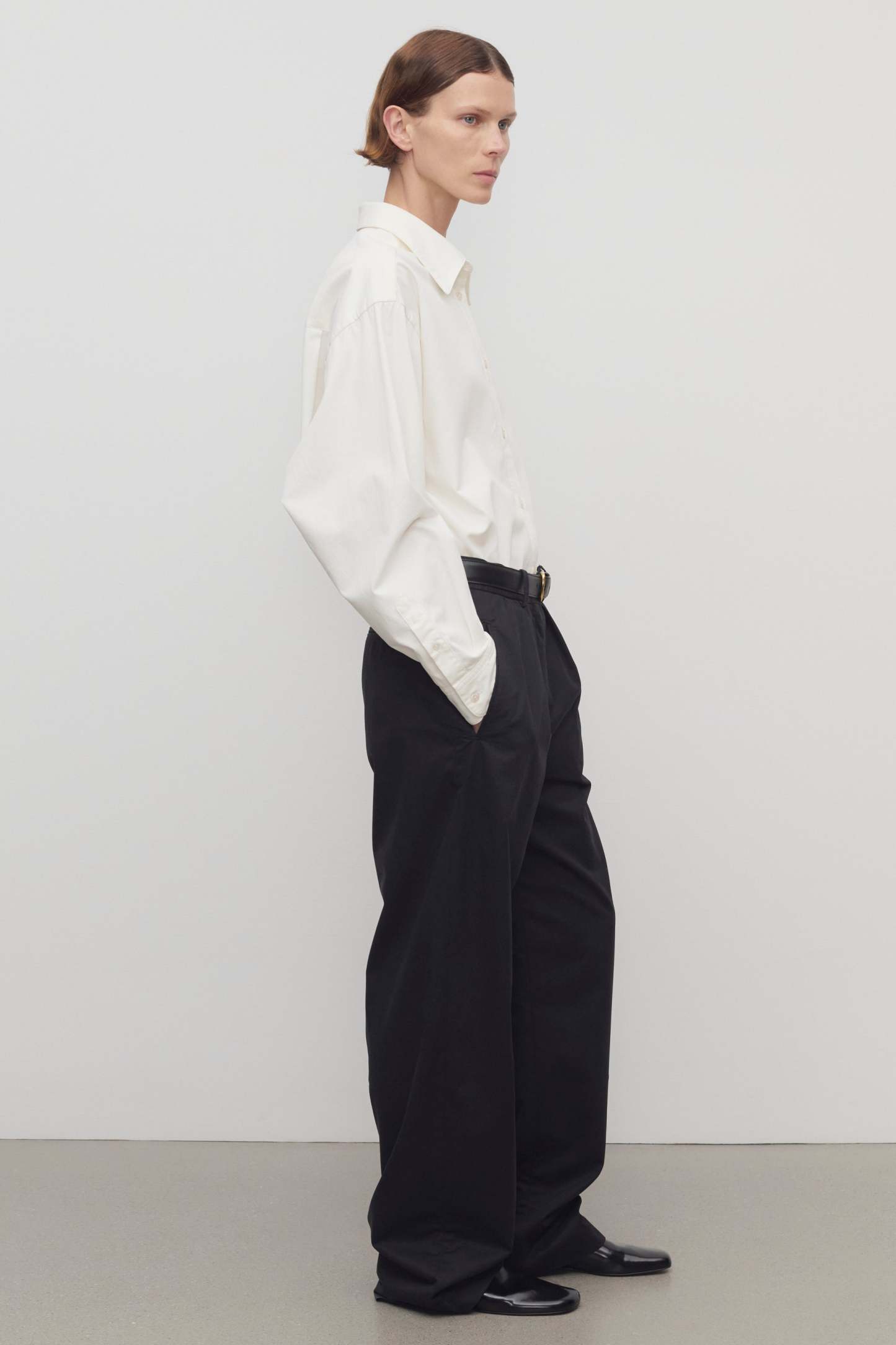 Alfidis Pant in Cotton and Cashmere
